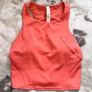 Lululemon Wunder Train Racerback Crop Tank
